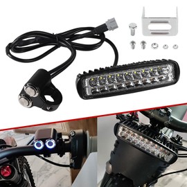 Cylemoto Front Light for Surron Headlight Head Light Widen with Control Switch for Surron Sur-Ron Sur Ron Light Bee S/X X160 / X260 Electric Bike Dirt Bike