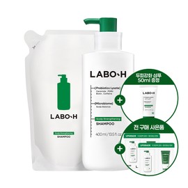 Amorepacific [MD Pick] Labohc Scalp Strengthening Shampoo 400+400ml Refill Planning (+50ml Bonus)
