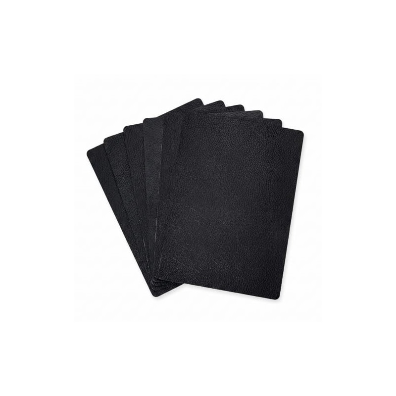 SKYTRAP Parches Autoadhesivos Reparación Cuero/Piel 6 Piezas 20x30cm, Parches Autoadhesivos