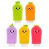 STARPLAST FRUIT AND VEGETABLE Erasers Rectangular shape, rubber dispenser, 5
