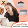 Dough Scraper Cutter Pastry Pizza Cutter Stainless Steel Tool with