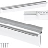 BSFRNF 32" Chrome Framed Shower Door Replacement Drip Rail with