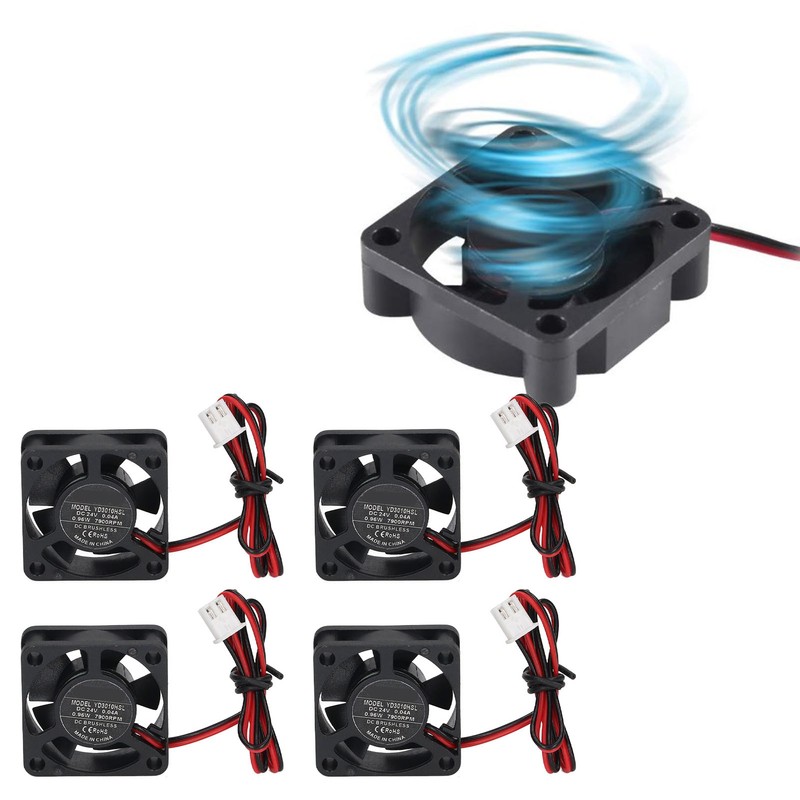 3010 DC Brushless Fan 2pin Terminal Low Noise Mini DC