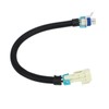 2PCS 12in Oxygen Sensor Wiring Harness Aging Resistant Black Replacement