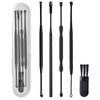 Ear Pick, Stainless Steel, Compact, Storage Case Included, Ear Scraping,