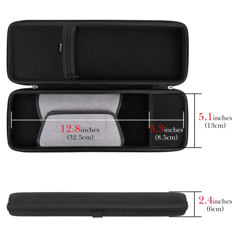 Linkidea Hard Travel Keyboard Case for Compact 60% Keyboard and