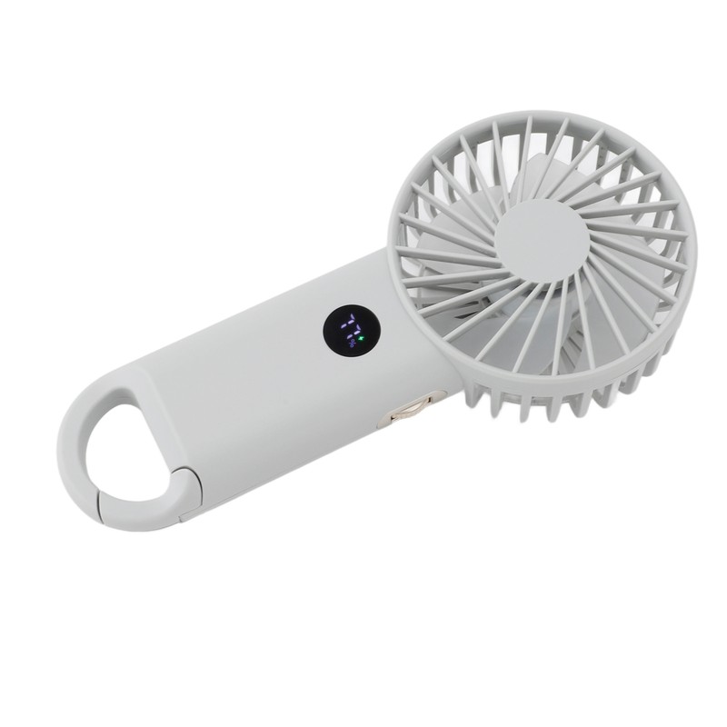 Handheld Fan Multifunction 100 Levels Stepless Speed Intelligent Digital Display