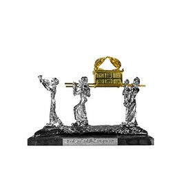 3 Arches USA The Ark of The Covenant Model Being Carried from The Levites Priests, Judaica Israel