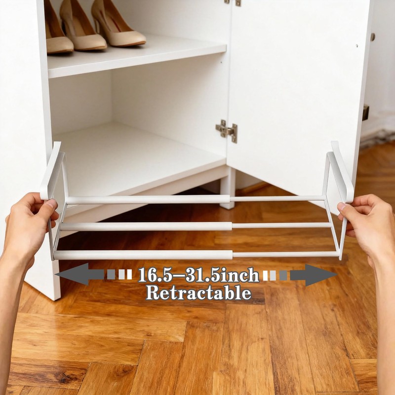 eygeufg Expandable Shoe Rack Organizer – Hanging Adjustable Shoe Rack