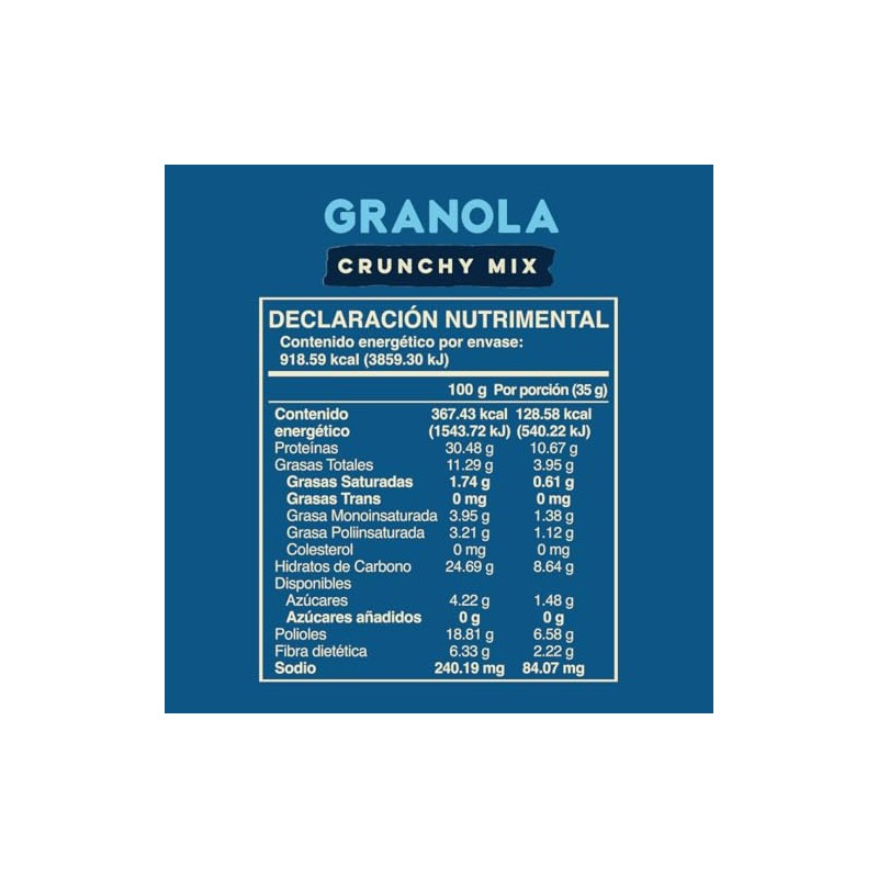 Wild Protein | Granola Crunchy Mix | 250 g |