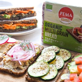 PEMA Organic Whole Grain Rye Bread (Multi-Grain Broat) 13.8 oz (375 g) (6 pieces) *June 2021