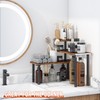 GHWIE Corner Shelf Organizer, 3 Tier Bamboo Kitchen Countertop Rack