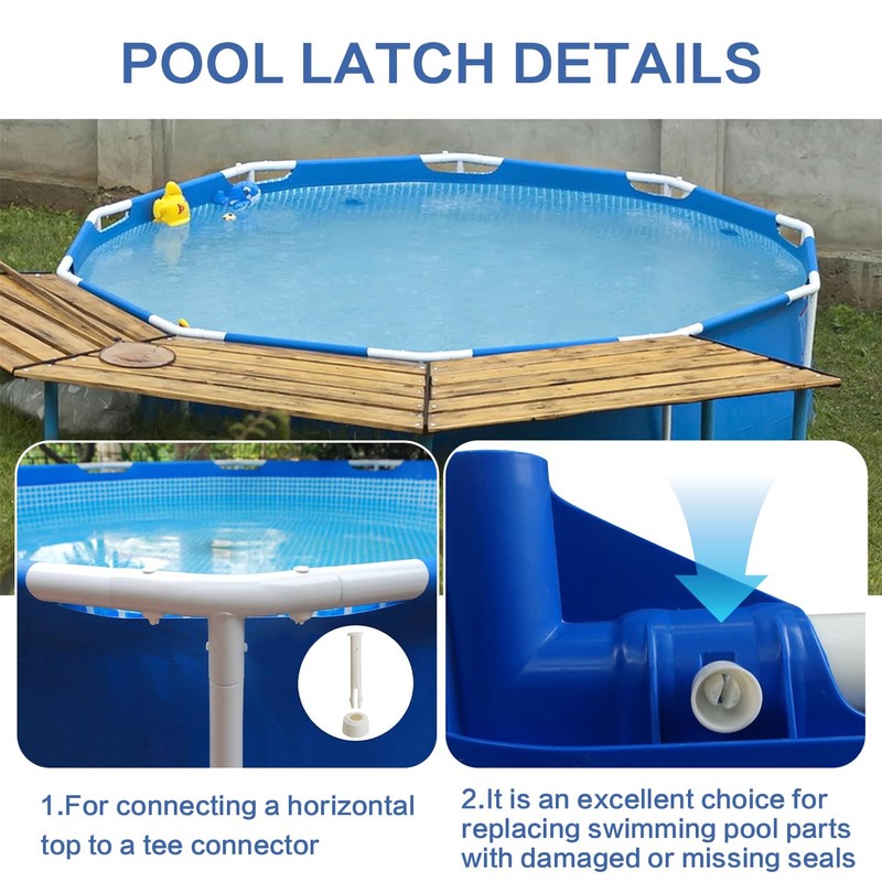 ZDNT 24 Pieces Frame Pool Joint Pins Pool Replacement Spare