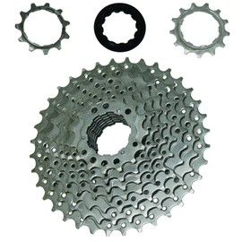 9 Speed Bike Cassette 11-36T Lightweight Mountain Bike Cassette Compatible with Shimano/SRAM/FSA HG Freehub Driver System