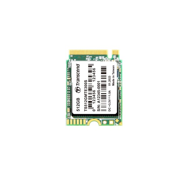 Transcend MTE300S 512GB NVMe PCIe Gen3 x4 M.2 2230 Internal