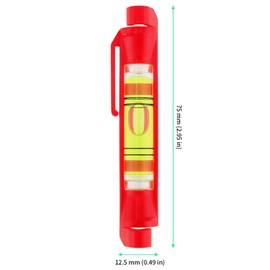 FUNSUEI 30 PCS String Line Level Tool, Hanging Line Level String, Bubble Measuring Tool Small Bubble Level for Bricklaying, Masonry Work, Picture Frame Hanging