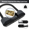 LOHASWORK Bike Locks Heavy Duty Anti Theft,Combo Bike U Lock