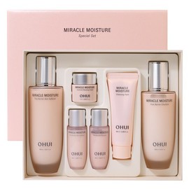 OHUI 오휘 미라클 모이스처 핑크 베리어 2종 기획세트 OHUI Miracle Moisture Pink Barrier 2-Piece Special Set