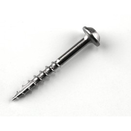 Kreg SML-C150S5-100 Stainless Steel Pocket-Hole Screws, 11/2 Inch, #8 Coarse Thread, Maxi-Loc Head (100 Count)