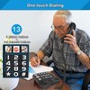 Big Button and Picture Landline Phones for Elderly Corded Landline