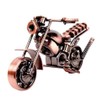 SwirlColor Motorcycle Model Iron Motorbike Lovers Gift for Art Collection