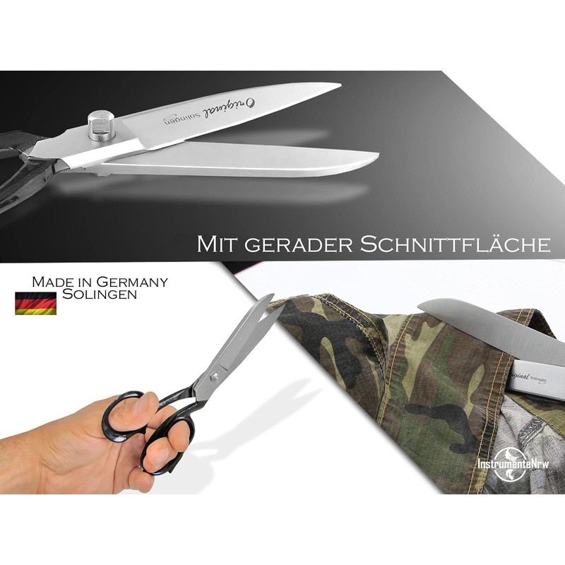 Solingen Fabric Scissors with Sharp and Precise Cut - Made