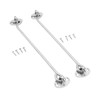 Dreld 12" Cabin Hook Eye Latch for Doors, 2Pack Eye