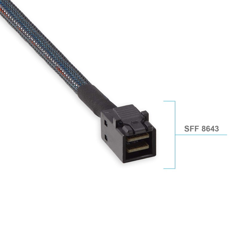 10Gtek # 12G Mini SAS SFF-8643 a U.2 SFF-8639 NVMe