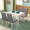 JunYito Chair Covers, Set of 4 or 6, Elastic Universal