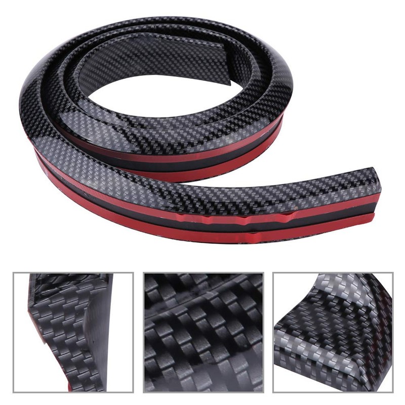 Akozon Universal 1.5 m / 4.9 ft Car Rear Spoiler,