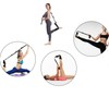 1 Pack Yoga Stretching Strap,Black Calf Stretcher with Adjustable loops,6