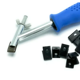 CCA Speed Groover and blades vinyl floor tool