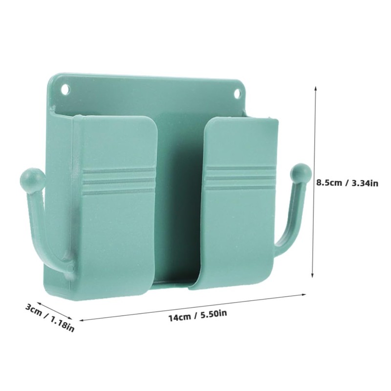 Operitacx 3pcs Wall-mounted Remote Controller Holder Nail Organizer for Tv