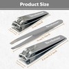Brookstone Nail Clippers Set - Premium Stainless Steel Nail Clipper