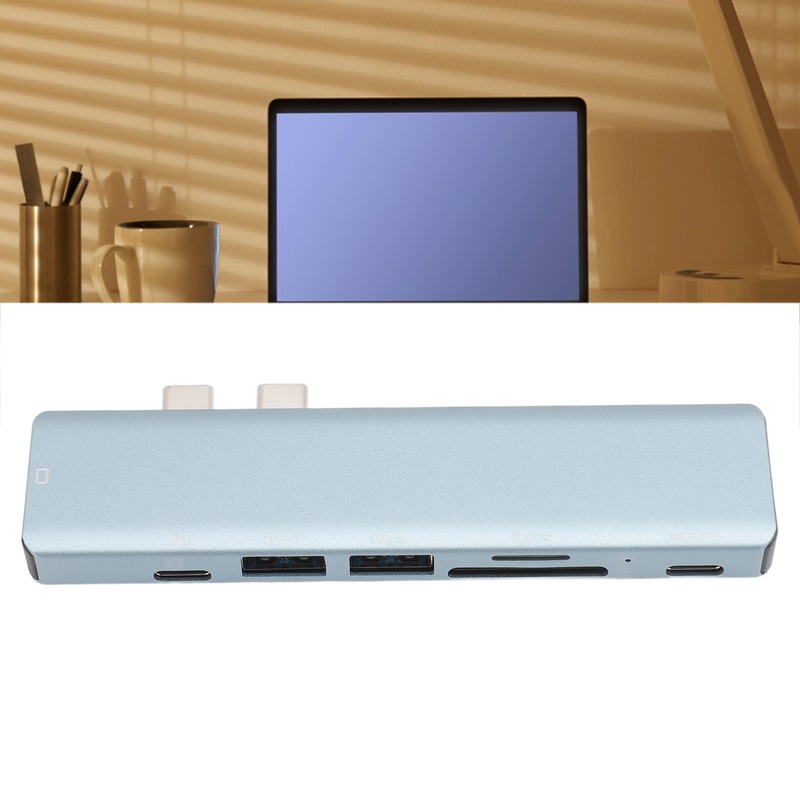 USB C Hub 4K 30Hz HD Output 10Gbps PD 87W