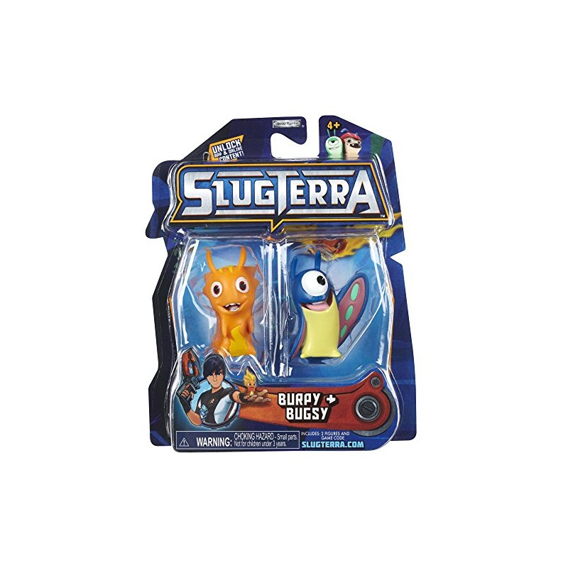 SLUGTERRA Series 2 Burpy & Bugsy Mini Figure 2-Pack