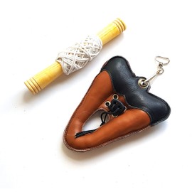 starlingukpk Quality Genuine Leather Falconry Lure/Bird Lure/Winged Swing Lure.