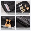 AmBealla Makeup Bag Large Waterproof Cosmetic Bags with Makeup Brush
