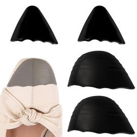 DAJISI 2 Pairs Shoe Insoles to Make Shoes Smaller, Toe Filler Inserts, Shoe Filler Inserts for Loose Shoes, Shoe Spacers for Women and Men, Shoes Too Large (Pointed Head + Round Head)