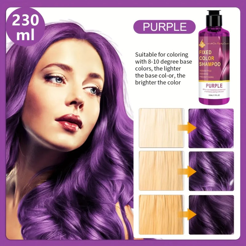 Shampoo Fijador De Color Para Cabello 230 Ml