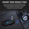 Y10 Motorcycle BT5.3 Intercom Headset Noise Cancellation Compatible with a