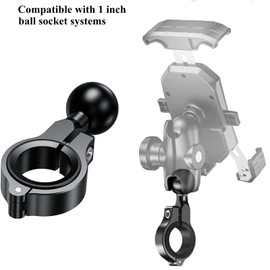 1 inch ball mount accessories, compatible with RAM mounts/double grip arms (R3) x 2