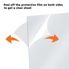 Egofine Plexiglass Sheets Acrylic Sheets 12 Pack of 4x6’’ 0.04