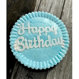 Damn Good Popcorn 8" Happy Birthday Rainbow Cotton Candy Cake Birthday Cake Celebration Cake