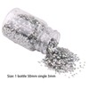 1 Bottle Laser Star Sequins 3mm Glitter Star Sequins for