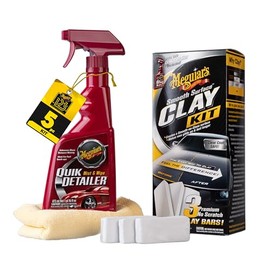 Meguiar's G191700, Smooth Surface Clay Kit, 5 Piezas
