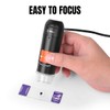 Digital USB Microscope with Polarizer, True 5MP Handheld Coin Digital