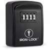 Iron Lock® Key Lock Box Wall Mount – Waterproof Heavy