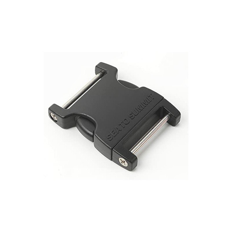 Sea To Summit Unisex's 2 Pin Field Side Release Buckle-Black,