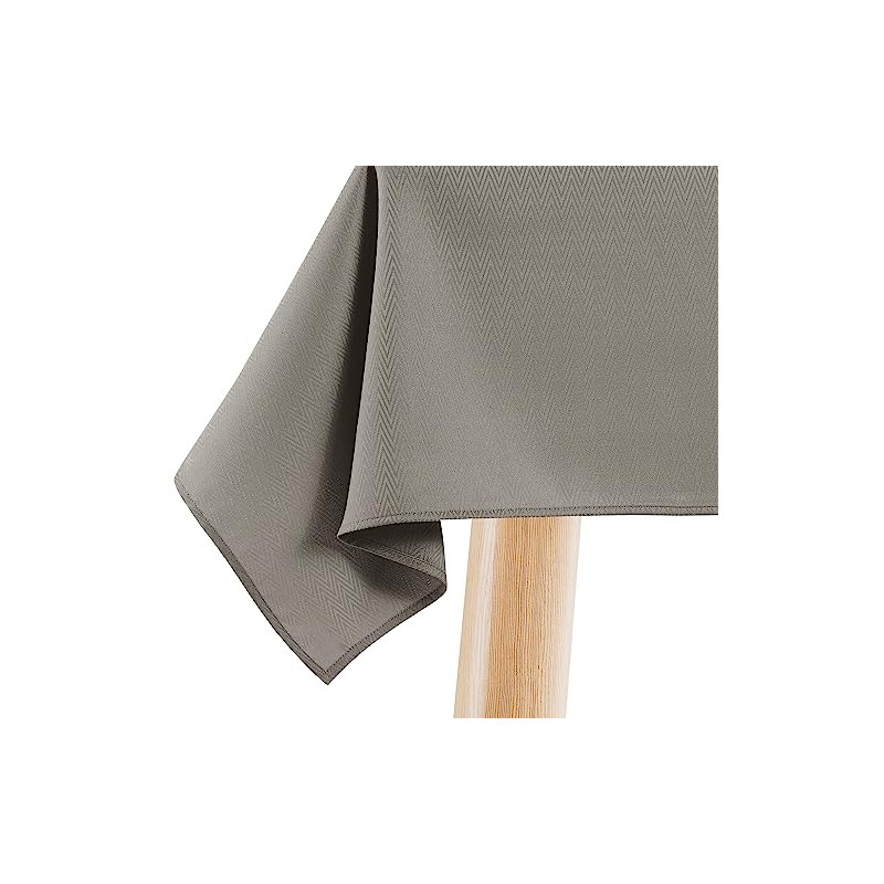 Filumi Tablecloth 140 x 260 cm Beige Washable for Indoor